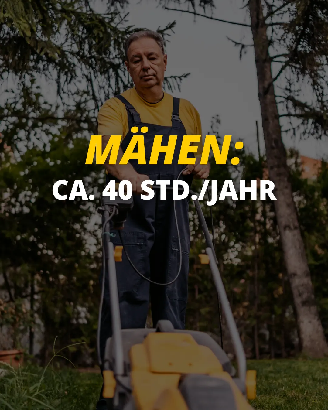 Mit Premium-Kunstrasen entfällt das regelmäßige Rasenmähen