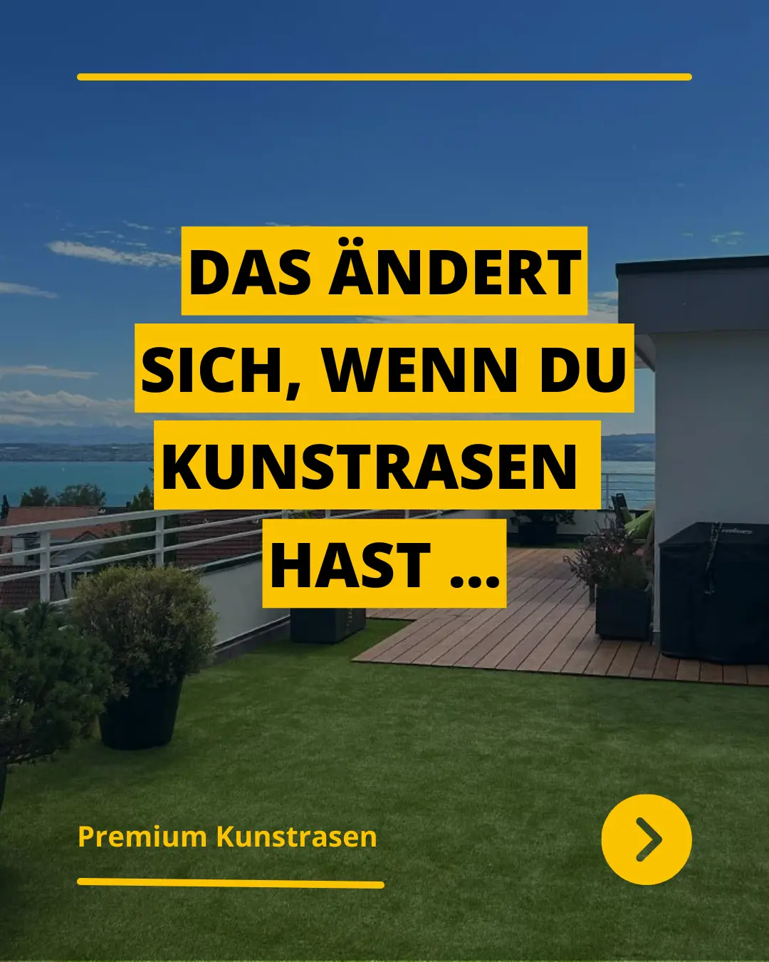 Das verändert sich, wenn Sie sich für Premium-Kunstrasen entscheiden