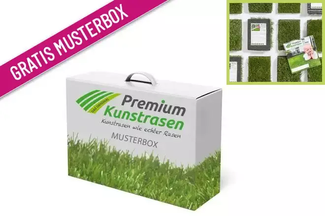 Premium Kunstrasen Musterbox