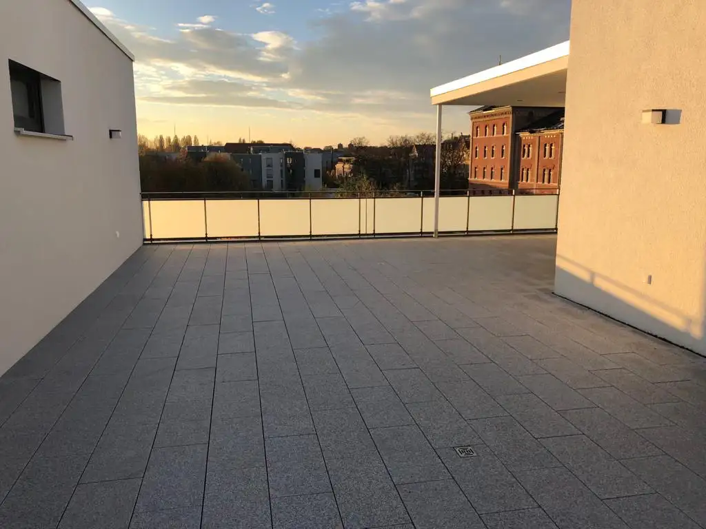 Dachterrasse ohne Kunstrasen