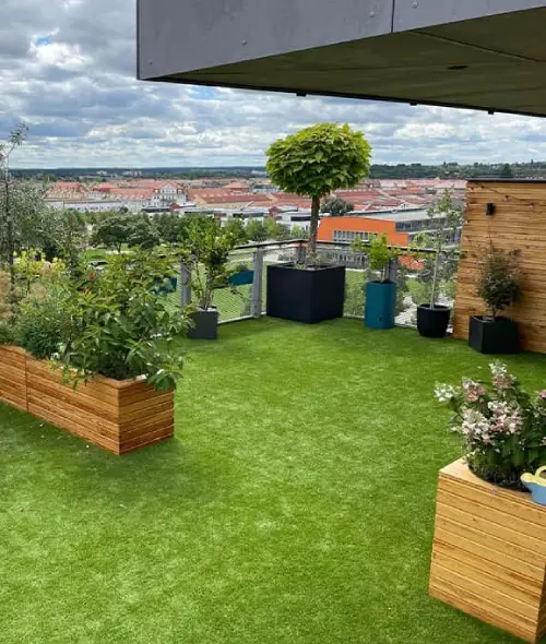 Kunstrasen für den Balkon
