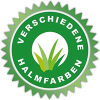 Verschiedene Halmfarben